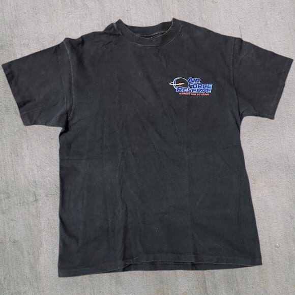 Air Force reserve single stitch vintage tee - Picture 1 of 3
